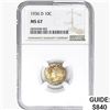Image 1 : 1936-D Mercury Silver Dime NGC MS67