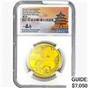 Image 1 : 2019(G) 1.05oz. Gold China Panda 500 Yuan NGC MS70