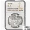 Image 1 : 1881-S Morgan Silver Dollar NGC MS67