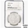 Image 1 : 1878-S Morgan Silver Dollar NGC MS62