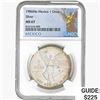 Image 1 : 1986Mo 1oz. Silver Mexicanos Onza NGC MS67