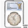 Image 1 : 1996Mo 1oz. Silver Mexicanos Onza NGC MS66