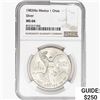 Image 1 : 1983Mo 1oz. Silver Mexicanos Onza NGC MS66