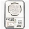 Image 2 : 1983Mo 1oz. Silver Mexicanos Onza NGC MS66