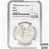 Image 1 : 1983Mo 1oz. Silver Mexicanos Onza NGC MS67