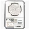 Image 2 : 1983Mo 1oz. Silver Mexicanos Onza NGC MS66