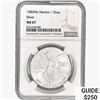 Image 1 : 1983Mo 1oz. Silver Mexicanos Onza NGC MS67