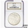 Image 1 : 1922 Silver Peace Dollar NGC MS63