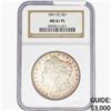 Image 1 : 1891-CC Morgan Silver Dollar NGC MS61 PL