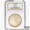 Image 1 : 1890-S Morgan Silver Dollar NGC MS64