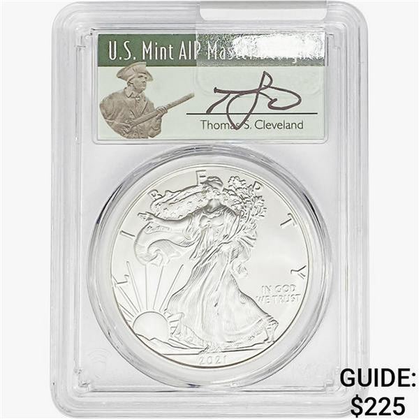 2021-S Silver Eagle PCGS MS70 T1 Emergency Issue