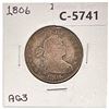 Image 1 : 1806 Draped Bust Quarter AG3