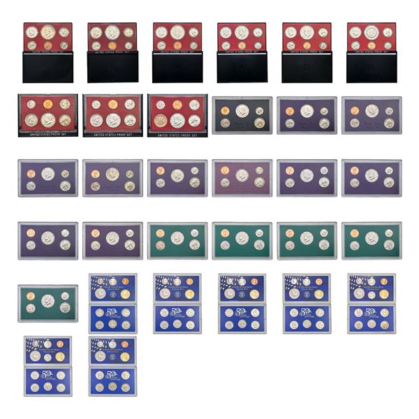 [32] 1974-2006 U.S. Mint Proof Sets W/O 1999