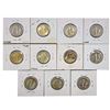 Image 2 : [11] 1920-1940 Mercury Dime Lot
