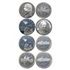 Image 1 : [8] 2004-2005 Commemorative Dollar Lot