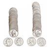 Image 1 : [72 Coin] 1954&1958 [2 Rolls] of Quarters