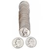 Image 2 : [72 Coin] 1954&1958 [2 Rolls] of Quarters