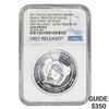 Image 1 : 2017 2oz Silver Crown Princess Diana Rose NGC GEMPF HR