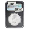 Image 2 : 2020-W 1oz Silver $5 Burnished Canada Maple Leaf NGC MS70