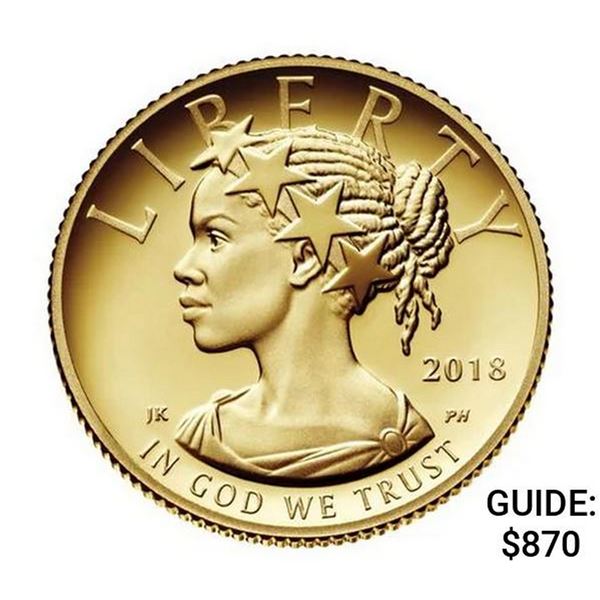 2018 American Liberty One-Tenth Ounce Gold Proof Coin