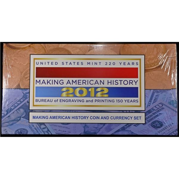 2012 MAKING AMER HIST COIN & CURRENCY SET