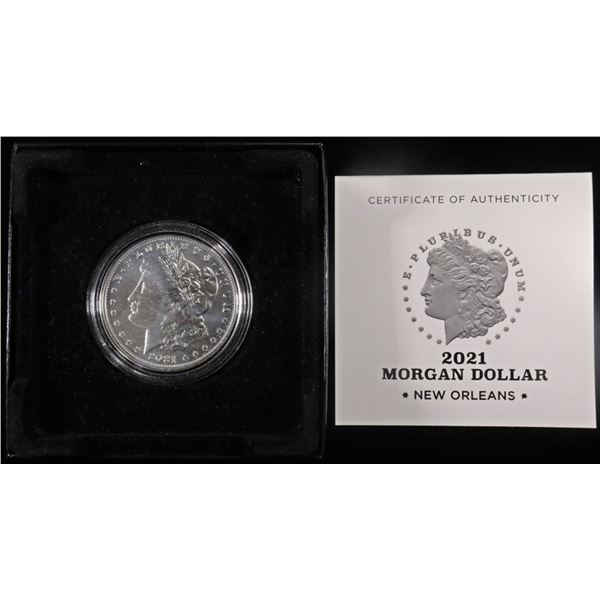2021-(O) MORGAN DOLLAR COMMEMORATIVE OGP