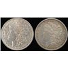 Image 1 : 1880 (CLEANED) & 1880-S MORGAN DOLLARS XF