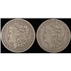 Image 1 : 1882-O (F/VF) & 1891-O (VF) MORGAN DOLLARS