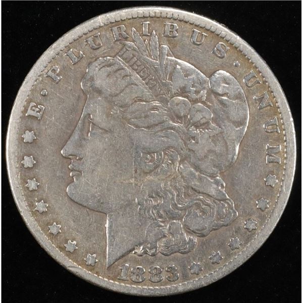 1883-CC MORGAN DOLLAR F/VF