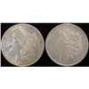 Image 1 : 1885 & 1889 MORGAN DOLLARS XF/AU, SCRATCHES