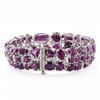 Image 2 : 82.39 ctw UNHEATED Pinkish Purple Kashmir Sapphire and 1.72 ctw Diamond Platinum
