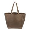 Image 1 : Celine Brown Leather Phantom Cabas Shoulder Bag
