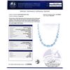 Image 4 : 42.30 ctw Aquamarine and 8.01 ctw Diamond 14K White Gold Necklace