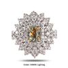 Image 1 : 1.36 ctw Alexandrite and 1.20 ctw Diamond Platinum Ring (GIA CERTIFIED)