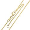 Image 6 : NEW Classic 14k Yellow Gold.58 ctw Round Prong Diamond Solitaire Pendant Necklac