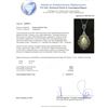Image 5 : 8.06 ctw Ethiopian Opal and 2.15 ctw Diamond 14K Yellow Gold Necklace