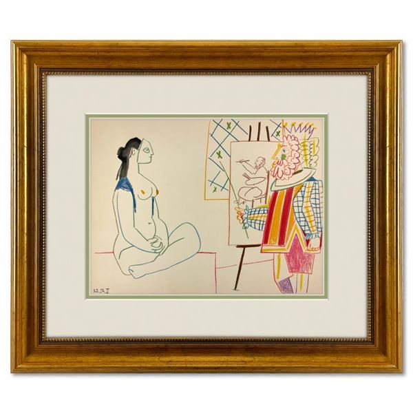 La Comedie Humaine 3.2.54-II by Picasso (1881-1973)