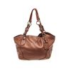 Image 1 : Prada Bronze Leather Buckle Strap Tote Bag