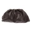 Image 1 : Bottega Veneta Dark Brown Leather The Pouch Clutch Bag