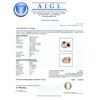 Image 4 : 2.81 ctw Fancy Light Yellow, Blue and Brown CENTER Diamond 14K Yellow, White and