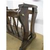 Image 2 : UNCLAIMED STORAGE:  WOOD MAGAZINE RACK