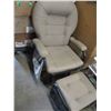 Image 2 : ESTATE:  ROCKING CHAIR C/W FOOT STOOL
