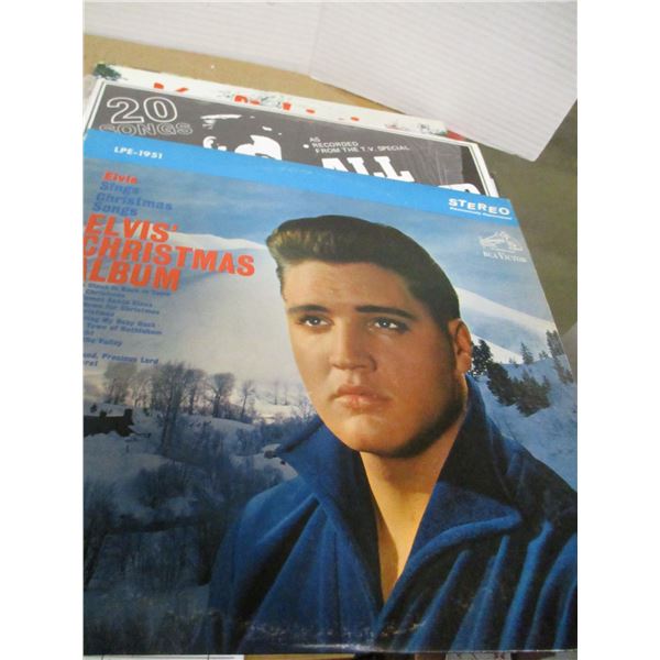 COLLECTABLE:  BOX C/W RECORDS