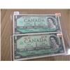 Image 1 : 1967 CANADA CENTENNIAL DOLLAR BILLS (WITH SERIAL NUMBER & WITHOUT SERIAL NUMBER)