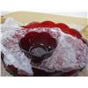 Image 3 : ESTATE:  DUBLIN RED 2 PIECE SERVING DISH