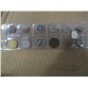 Image 1 : DOUBLE ROW OF CANADA & WORLD COLLECTABLE COINS