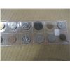 Image 2 : DOUBLE ROW OF CANADA & WORLD COLLECTABLE COINS