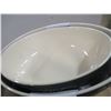 Image 2 : ESTATE:  2 STONEWARE BOWLS