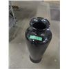Image 1 : ESTATE:  20" BLACK VASE