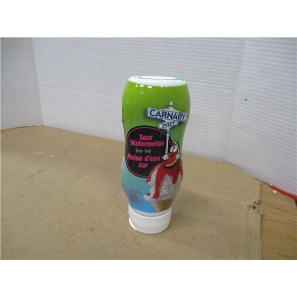 SHELF PULLS (AS IS):  SOUR WATERMELON SYRUP (425 ML) - BOTTLE